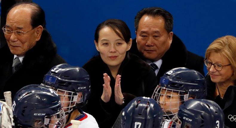 Kim Yo Jong olympics