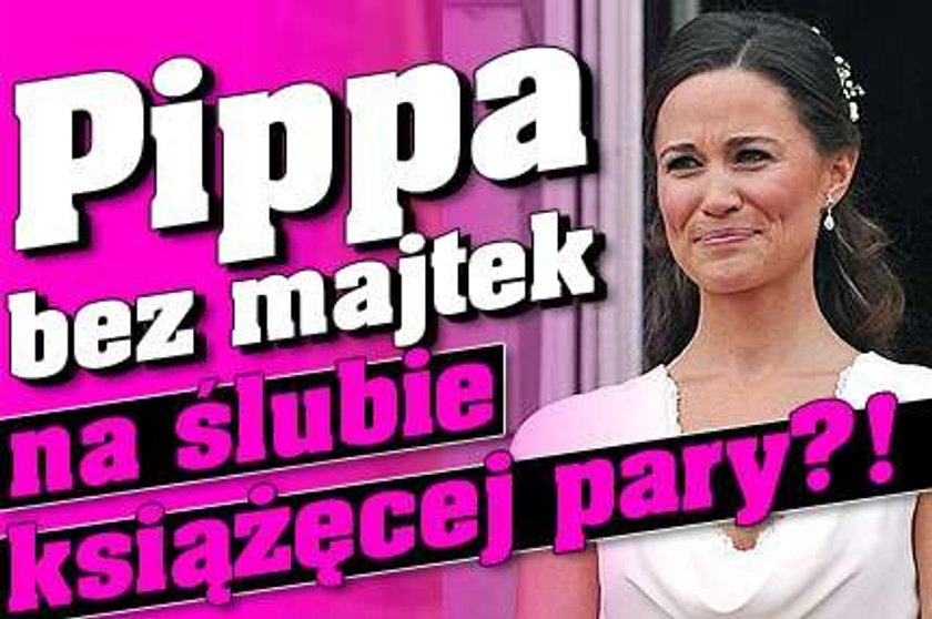 Pippa bez majtek na ślubie książęcej pary?!