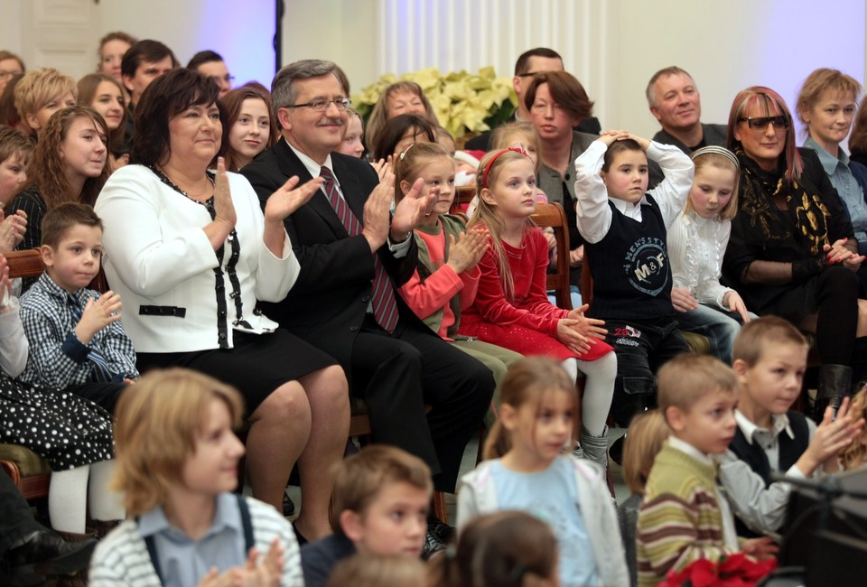 Bronisław Komorowski wraz z małżonką, fot. PAP/Leszek Szymański