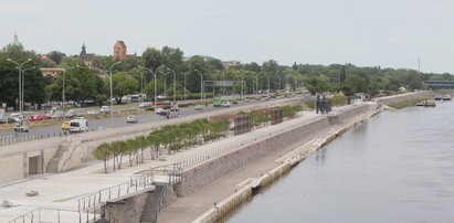 Bulwary nad Wisłą prawie gotowe