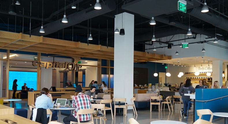 Capital One Cafés are popping up all over the country.