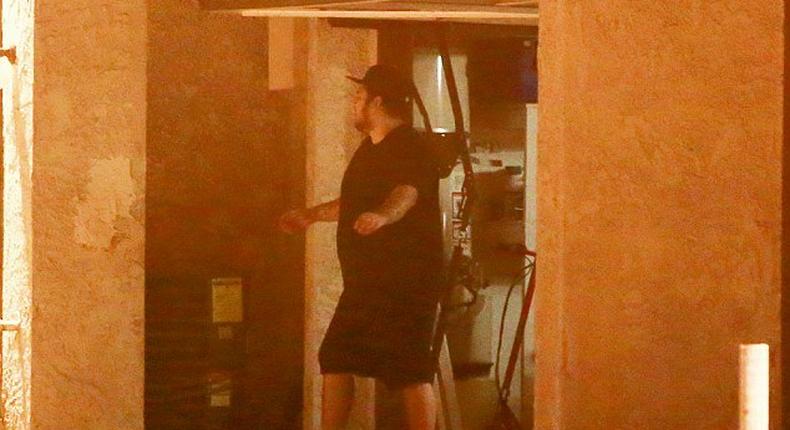 Rob Kardashian spotted at Woodland Hills, June 17