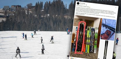 Perfidny złodziej okradł ratownika, gdy ten udzielał pomocy. Zakosił mu narty warte tysiące