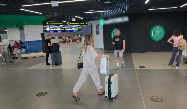 Jovana Pajić, aerodrom