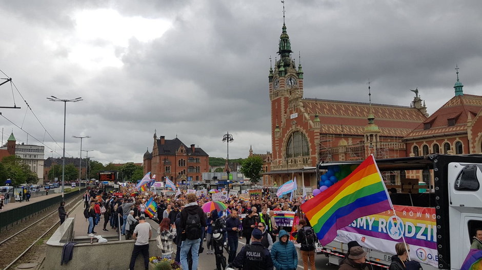 2022 r. Marsz Równości w Gdańsku