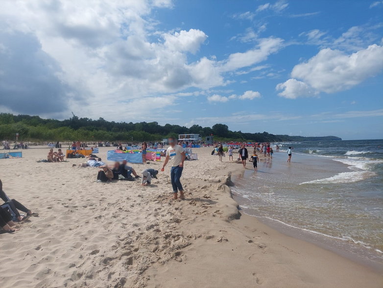 Plaża we Władysławowie