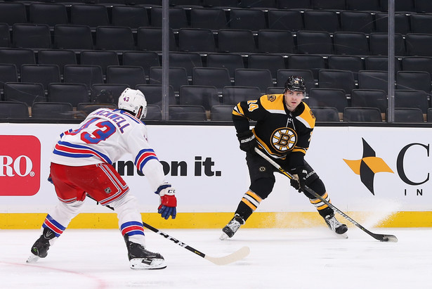Hokeista Boston Bruins Jake DeBrusk (P)