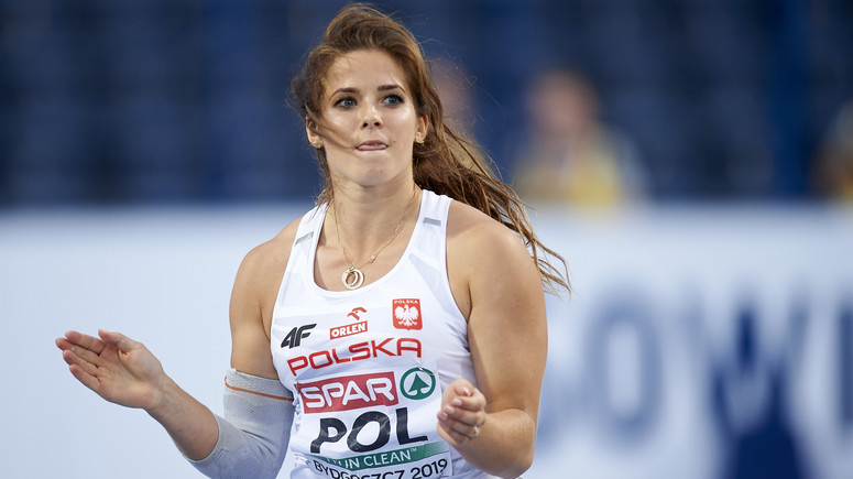 Poland's javelin thrower maria andrejczyk has auctioned off her silver...