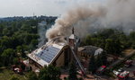 Płonie kościół w Sosnowcu. Z żywiołem walczy ponad 50 strażaków