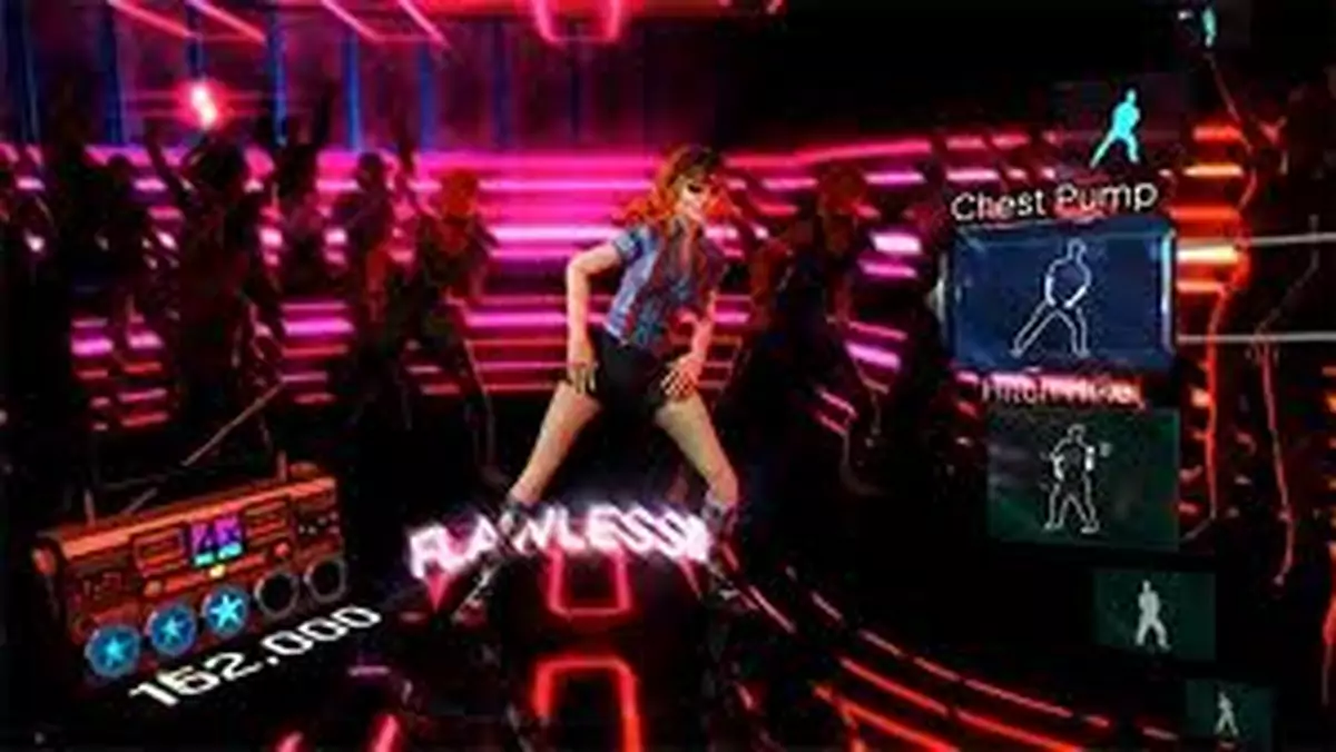 Dzieciak wymiatający na Dance Central