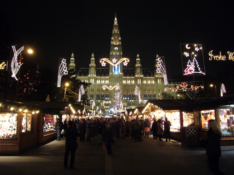 Wiedeń - Jarmark bożonarodzeniowy. fot.  chad_k /flickr.com