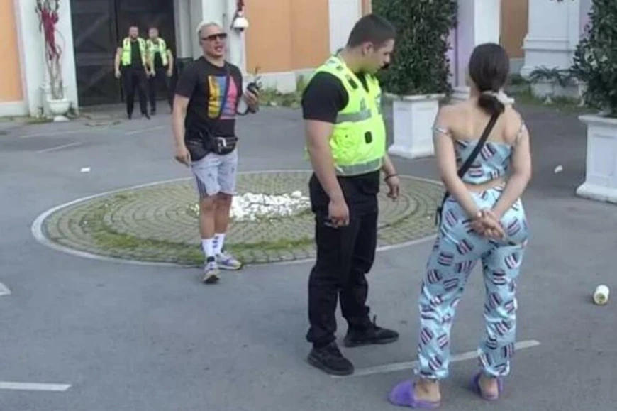 Milica Veselinović i Branislav Radonić Brendon (Foto: Screenshot TV Pink)