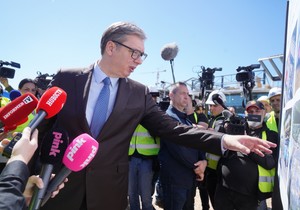 Aleksandar Vučić obilazi radove u okviru Ekspo projekta 