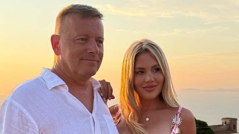 Podnikateľka Laura Vizváryová a politik Boris Kollár.