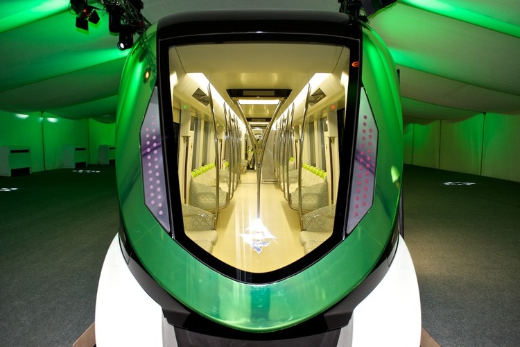 Metro Alstom dla Rijadu. Model pokazowy