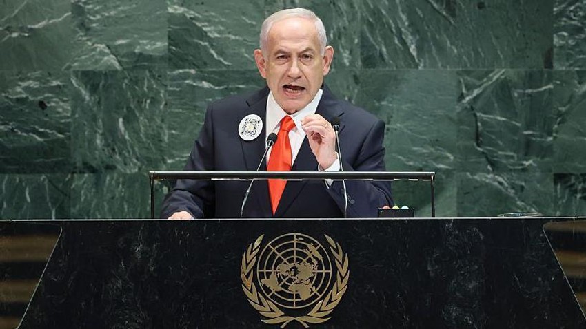 U nedavnom govoru u Generalnoj skupštini UN, Netanjahu se zakleo da će „završiti posao" u Gazi | Foto: Getty Images