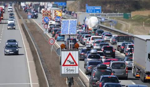 Wielki strajk sparaliżował transport w Niemczech