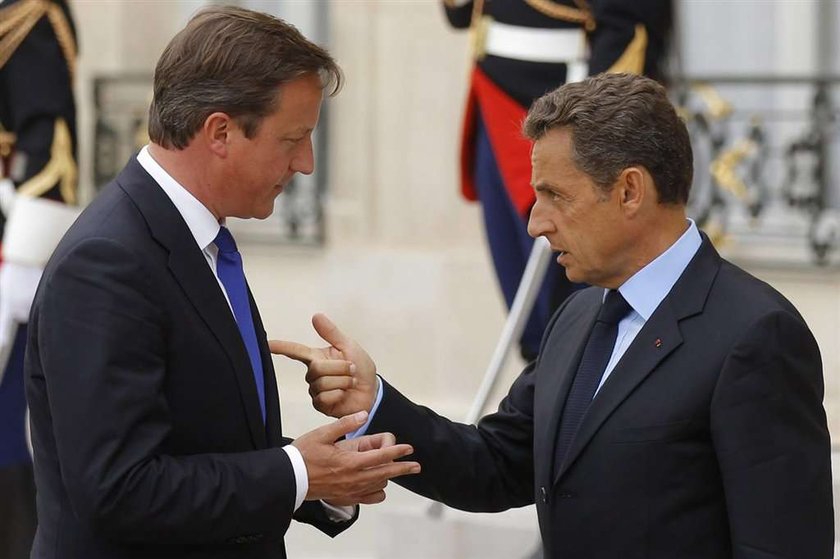 sarkozy cameron: pora żebyś się zamlnął