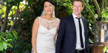 Bajkowy ślub szefa facebooka! Jego żona bardzo schudła? FOTO