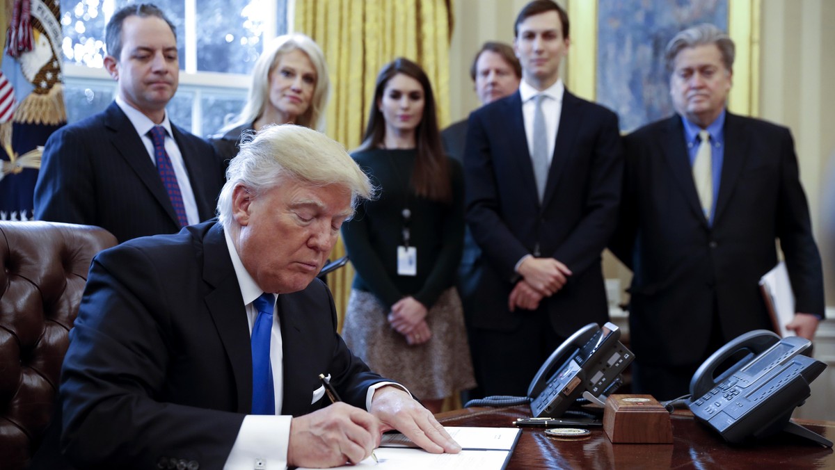 President Trump Signs Executive Orders On Oil Pipelines