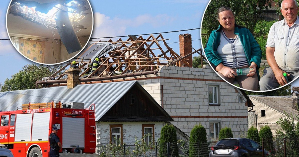 Rodzina ze zniszczonego domu czekała na te słowa. Padły w TVN24