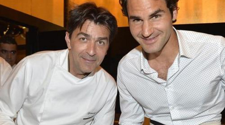 Sztárséffel főzött Federer