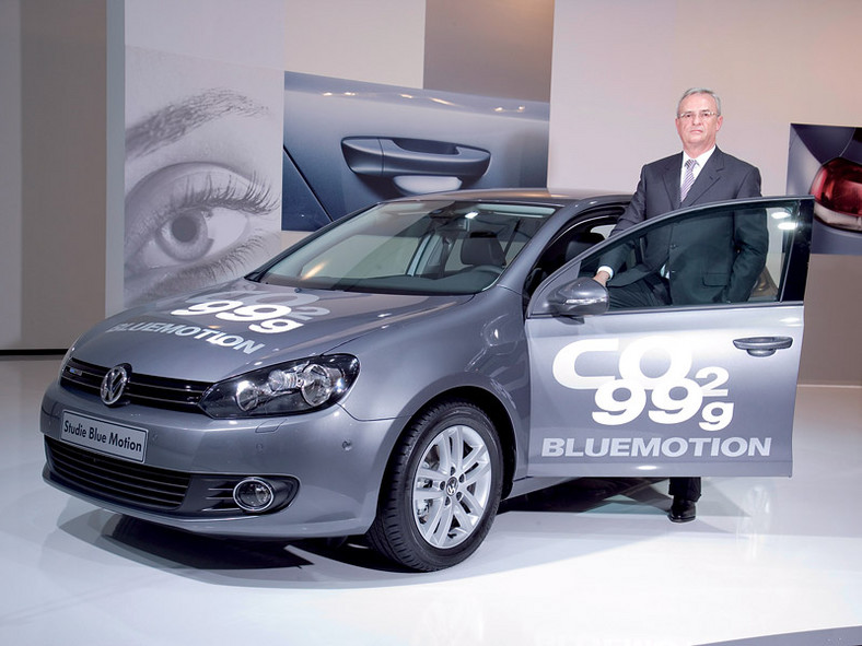 Paryż 2008: Volkswagen Golf VI BlueMotion – super oszczędny kompakt