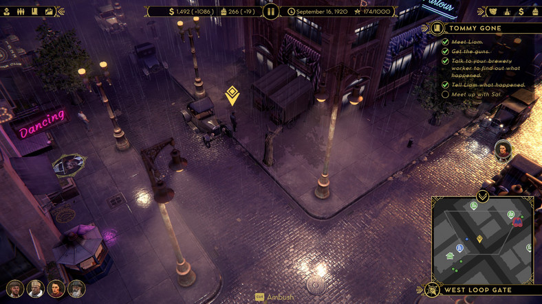 Empire of Sin - screenshot z wersji na PC 