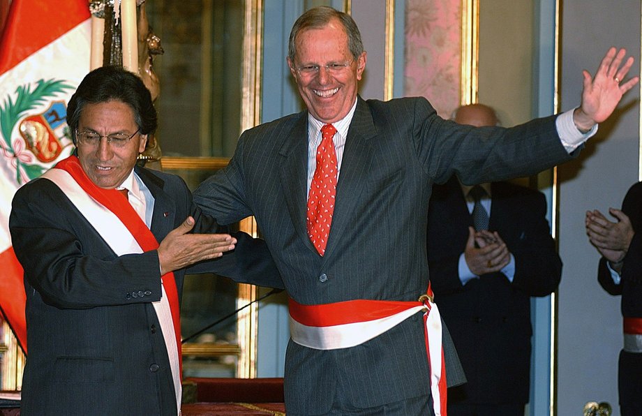 Alejandro Toledo Manrique i Pedro Pablo Kuczynski