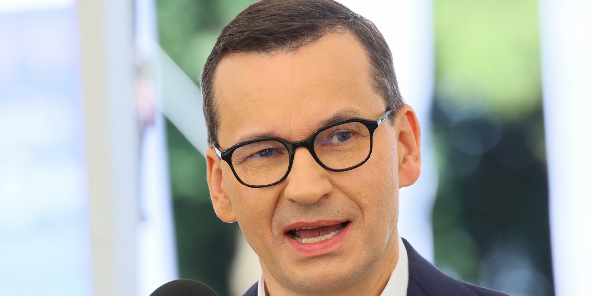 Mateusz Morawiecki nie uważa, że programy socjalne pogłębiają inflację.