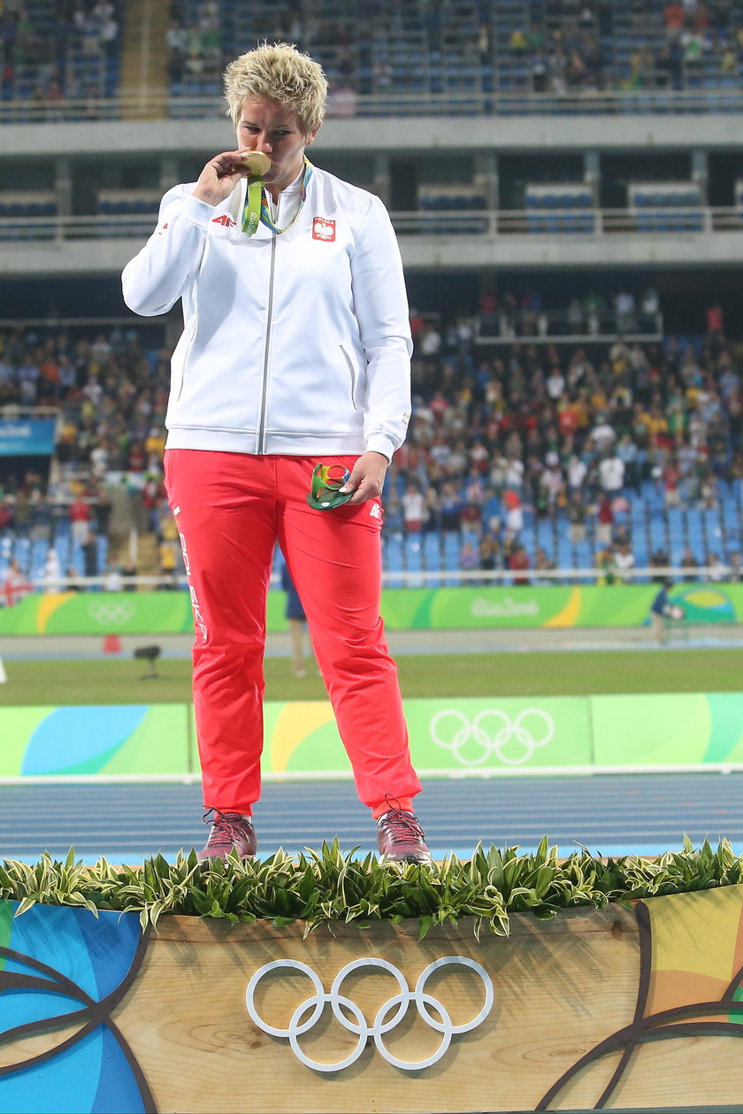 Włodarczyk odebrała medal. Wyjątkowa ceremonia