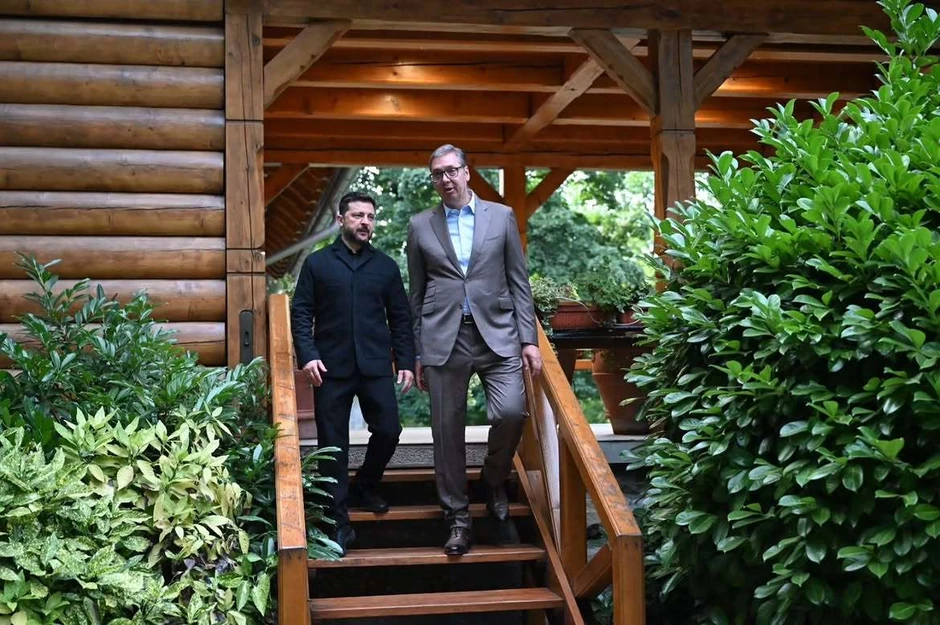 Aleksandar Vučić Volodimir Zelenski
