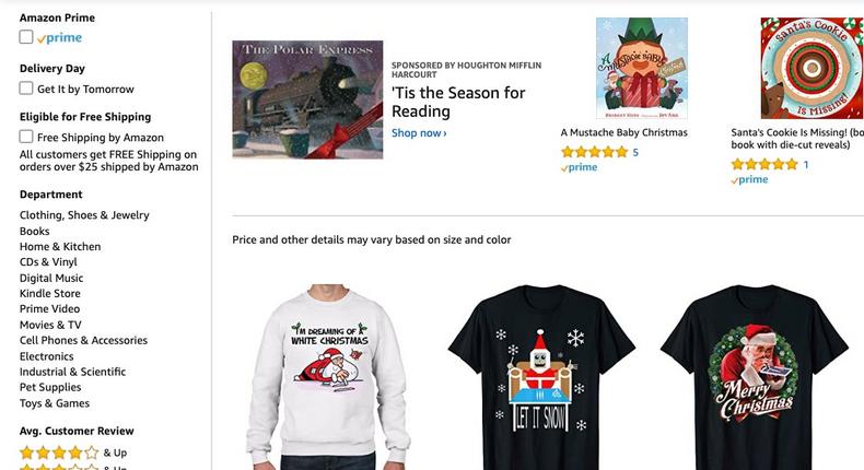 amazon cocaine santa