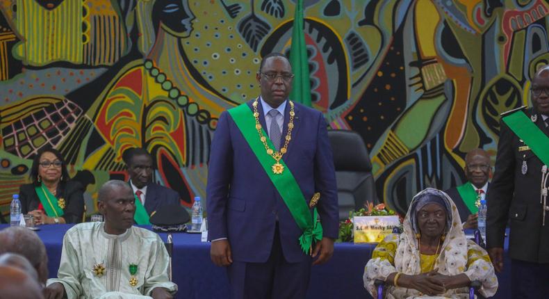 Macky Sall, président de la République du Sénégal.
