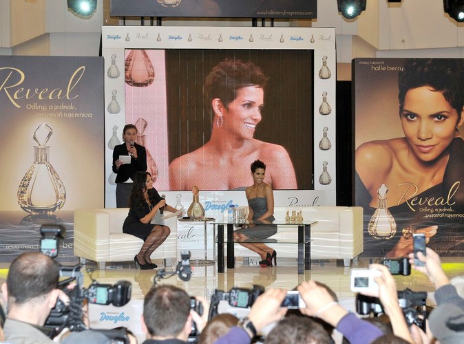 Halle Berry promowała w Polsce swoje perfumy