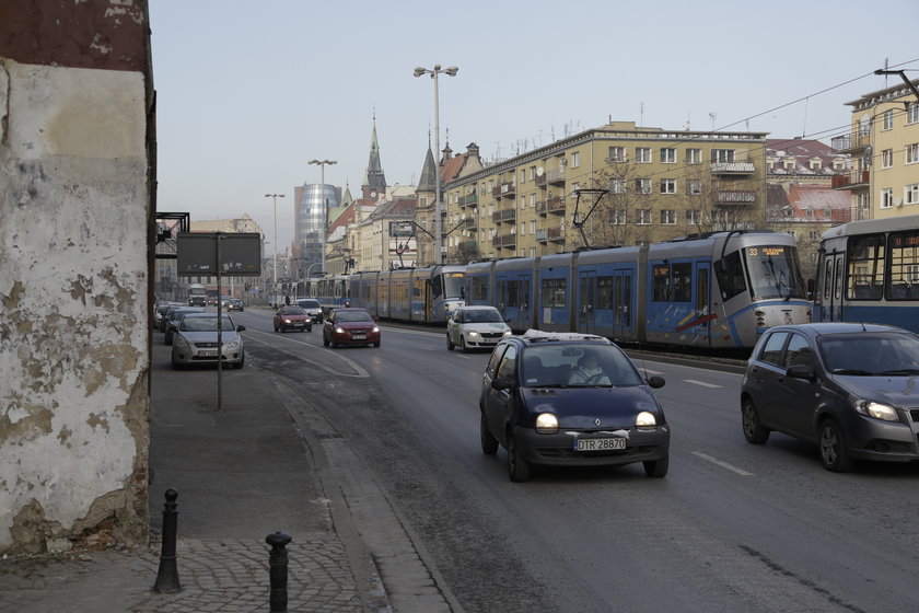 Awaria hamulca w tramwaju linii 23 we Wrocławiu