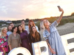 Istny szał: Blond na głowie Ewy Minge. FOTO