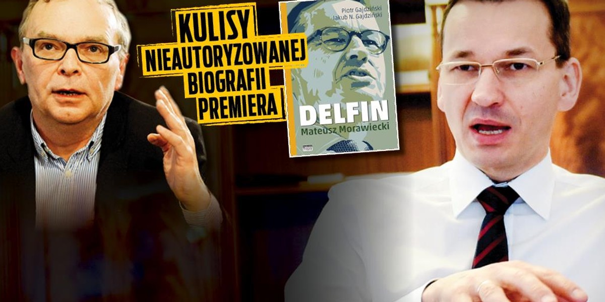 Piotr Gajdziński autor książki Delfin o Mateuszu Morawieckim