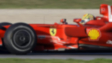 Valentino Rossi za kierownicą bolidu F1