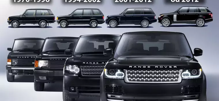 Cztery generacje Range Rovera - dzielność w parze 
z luksusem