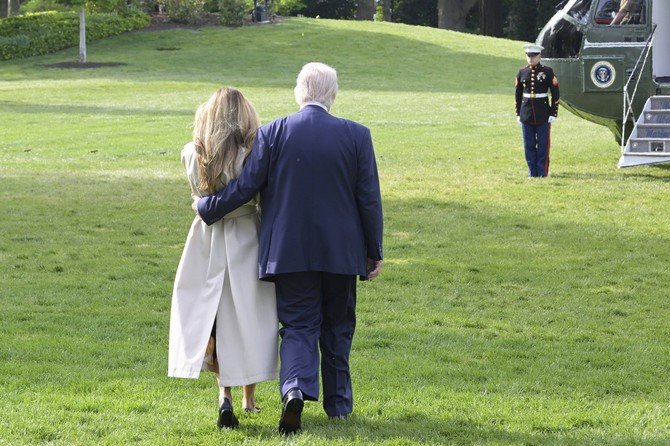 Melanija i Donald Tramp