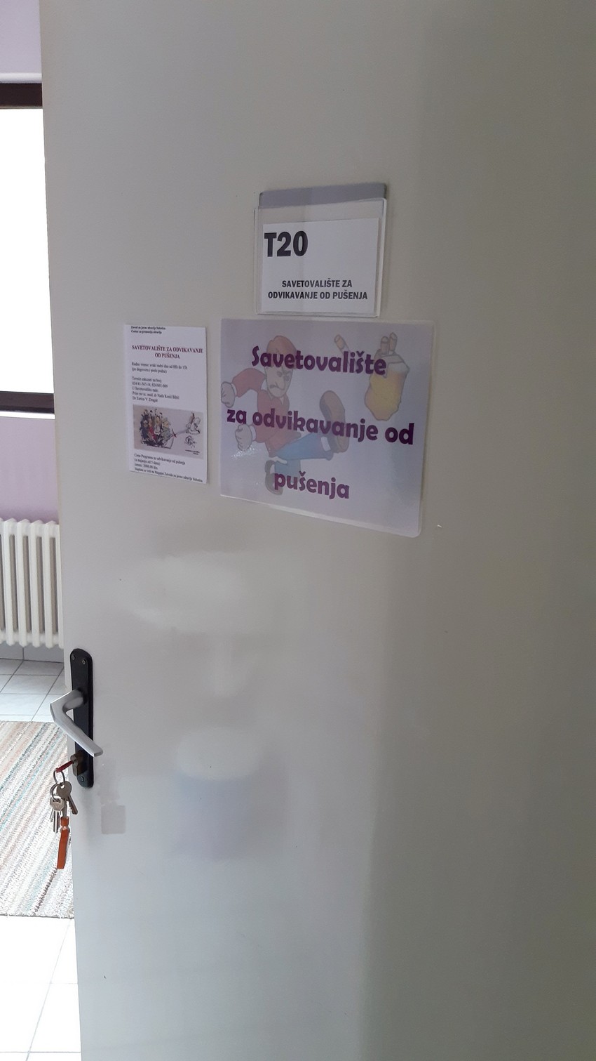 Savetovalište za odvikavanje od pušenja u Subotici