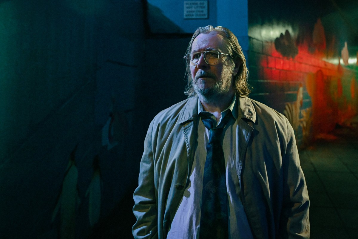 Gary Oldman w piątym sezonie serialu "Kulawe konie"