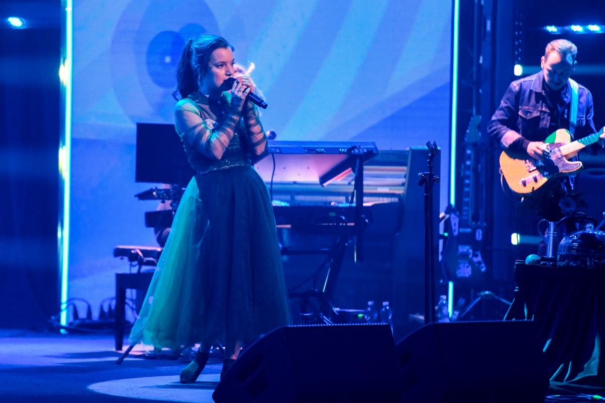 Sanah na swój koncert w Warszawie zaprosiła Jarosława Boberka. Aktor skradł show