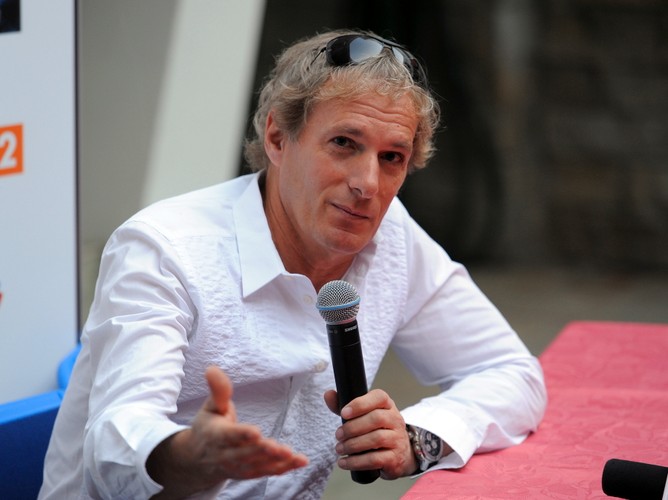 Michael Bolton na konferencji prasowej