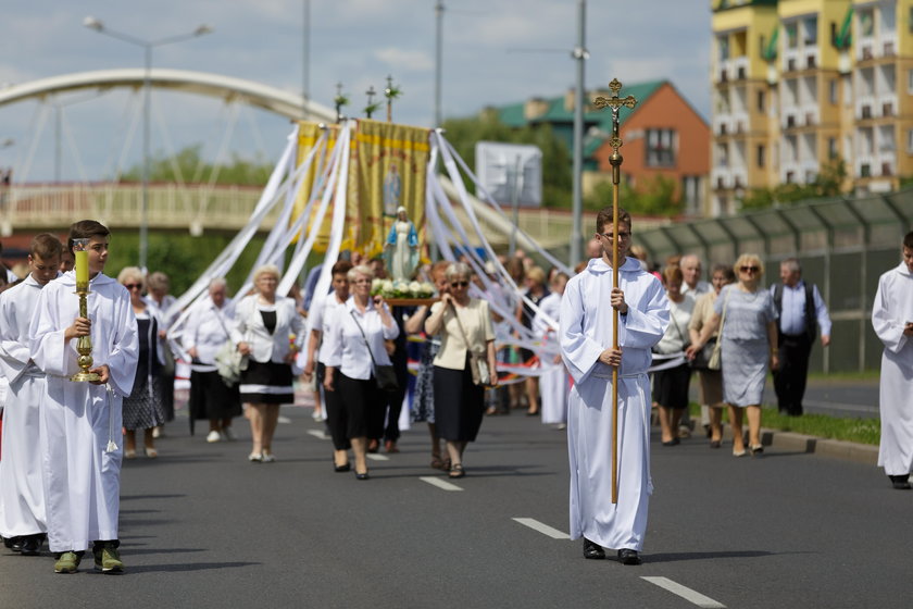 Procesja w kościele lub na ulicy