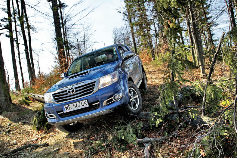 Adam Małysz testuje Toyotę Hilux