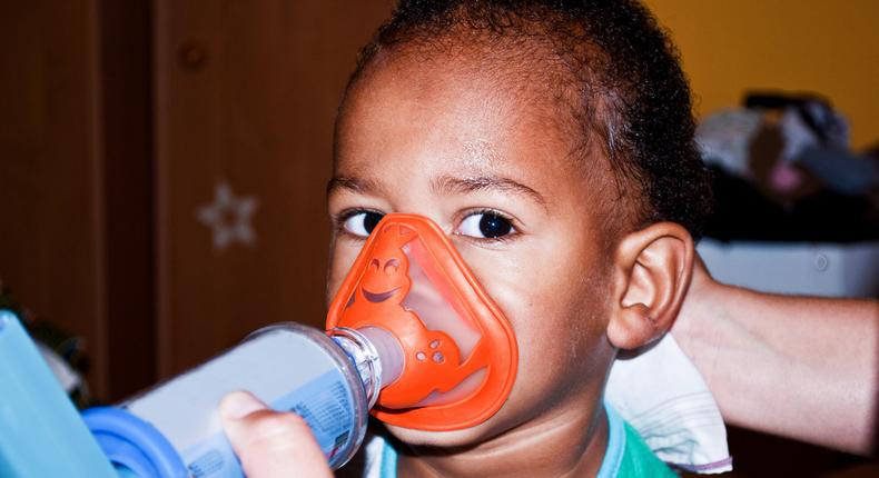 Asthmatic child