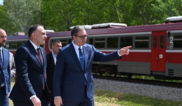 Aleksandar Vučić prisustvuje danas otvaranju novog železničkog mosta na reci Tamiš kod Tomaševca