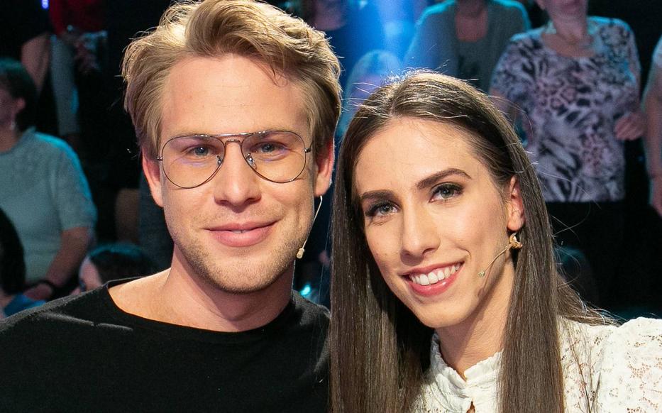 Henry Kettner és barátnője, Rebeka a harmadik héten mutatkoztak be a TV2 műsorában / Fotó: TV2